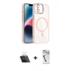 MARSİLYAN™- iPhone 11 Kılıf Yadigar Asil Koleksiyonu - Şeffaf Uv Polymer Nano Ekran Koruyucu + Kamera Lens Koruma Cam - SF