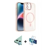 MARSİLYAN™- iPhone 11 Kılıf Yadigar Asil Koleksiyonu - Siyah 3D Antistatik Cam Ekran Koruyucu + Raze Metal Kamera Lens - MI