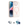 MARSİLYAN™- iPhone 11 Kılıf Yadigar Asil Koleksiyonu - Siyah 3D Antistatik Seramik Nano Ekran Koruyucu + Pers Alüminyum Kamera Lens - LT