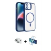 MARSİLYAN™- iPhone 11 Kılıf Yadigar Asil Koleksiyonu - Siyah 3D Antistatik Seramik Nano Ekran Koruyucu + Pers Alüminyum Kamera Lens - YL