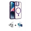 MARSİLYAN™- iPhone 11 Kılıf Yadigar Asil Koleksiyonu - Siyah 3D Antistatik Seramik Nano Ekran Koruyucu + Raze Metal Kamera Lens - GS
