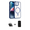 MARSİLYAN™- iPhone 11 Kılıf Yadigar Asil Koleksiyonu - Siyah 6D Antistatik Mat Seramik Hayalet Nano Ekran Koruyucu + Kamera Lens Koruma Cam - SF