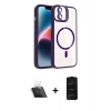 MARSİLYAN™- iPhone 11 Kılıf Yadigar Asil Koleksiyonu - Siyah 6D Antistatik Mat Seramik Hayalet Nano Ekran Koruyucu + Kamera Lens Koruma Cam - SF