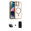 MARSİLYAN™- iPhone 11 Kılıf Yadigar Asil Koleksiyonu - Siyah 6D Antistatik Mat Seramik Hayalet Nano Ekran Koruyucu + Kamera Lens Koruma Cam - SF