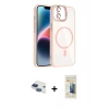 MARSİLYAN™- iPhone 11 Kılıf Yadigar Asil Koleksiyonu - Siyah 6D Mat Seramik Hayalet Nano Ekran Koruyucu + Pers Alüminyum Kamera Lens - LT