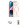 MARSİLYAN™- iPhone 11 Kılıf Yadigar Asil Koleksiyonu - Siyah Bilvis 3D Cam Ekran Koruyucu + Pers Alüminyum Kamera Lens - LT
