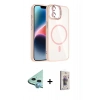 MARSİLYAN™- iPhone 11 Kılıf Yadigar Asil Koleksiyonu - Siyah Bilvis 3D Cam Ekran Koruyucu + Raze Metal Kamera Lens - MI