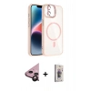 MARSİLYAN™- iPhone 11 Kılıf Yadigar Asil Koleksiyonu - Siyah Bilvis 3D Cam Ekran Koruyucu + Raze Metal Kamera Lens - SH