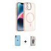 MARSİLYAN™- iPhone 11 Kılıf Yadigar Asil Koleksiyonu - Siyah Bilvis 3D Cam Ekran Koruyucu + Neon Fosforlu Kamera Lens - TU