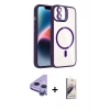 MARSİLYAN™- iPhone 11 Kılıf Yadigar Asil Koleksiyonu - Siyah Bilvis 3D Mat Cam Ekran Koruyucu + Raze Metal Kamera Lens - MR