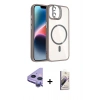 MARSİLYAN™- iPhone 11 Kılıf Yadigar Asil Koleksiyonu - Siyah Bilvis 3D Mat Cam Ekran Koruyucu + Raze Metal Kamera Lens - MR