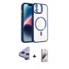 MARSİLYAN™- iPhone 11 Kılıf Yadigar Asil Koleksiyonu - Siyah Bilvis 3D Mat Cam Ekran Koruyucu + Raze Metal Kamera Lens - MR