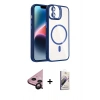 MARSİLYAN™- iPhone 11 Kılıf Yadigar Asil Koleksiyonu - Siyah Bilvis 3D Mat Cam Ekran Koruyucu + Raze Metal Kamera Lens - SH