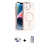 MARSİLYAN™- iPhone 11 Kılıf Yadigar Asil Koleksiyonu - Siyah Joko Magic 5D Cam + Pers Alüminyum Kamera Lens - GI