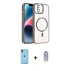MARSİLYAN™- iPhone 11 Kılıf Yadigar Asil Koleksiyonu - Siyah Joko Magic 5D Cam + Neon Fosforlu Kamera Lens - TU