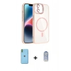 MARSİLYAN™- iPhone 11 Kılıf Yadigar Asil Koleksiyonu - Siyah Joko Magic 5D Cam + Neon Fosforlu Kamera Lens - YL