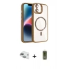 MARSİLYAN™- iPhone 11 Kılıf Yadigar Asil Koleksiyonu - Siyah Joko Magic 5D Hayalet Cam + Pers Alüminyum Kamera Lens - YL