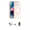 MARSİLYAN™- iPhone 11 Kılıf Yadigar Asil Koleksiyonu - Siyah Joko Magic 5D Hayalet Cam + Pers Alüminyum Kamera Lens - GI