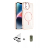 MARSİLYAN™- iPhone 11 Kılıf Yadigar Asil Koleksiyonu - Siyah Joko Magic 5D Hayalet Cam + Raze Metal Kamera Lens - GS