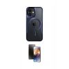 MARSİLYAN™- iPhone 11 Kılıf Yadigar Klasik Özel Seri - Siyah 3D Antistatik Mat Seramik Nano Ekran Koruyucu
