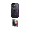 MARSİLYAN™- iPhone 11 Kılıf Yadigar Klasik Özel Seri - Siyah 3D Antistatik Mat Seramik Nano Ekran Koruyucu