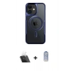 MARSİLYAN™- iPhone 11 Kılıf Yadigar Klasik Özel Seri - Siyah Joko Magic 5D Cam + Kamera Lens Koruma Cam - SF
