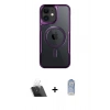 MARSİLYAN™- iPhone 11 Kılıf Yadigar Klasik Özel Seri - Siyah Joko Magic 5D Cam + Kamera Lens Koruma Cam - SF