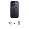 MARSİLYAN™- iPhone 11 Kılıf Yadigar Klasik Özel Seri - Siyah Joko Magic 5D Cam + Pers Alüminyum Kamera Lens - KI