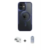 MARSİLYAN™- iPhone 11 Kılıf Yadigar Klasik Özel Seri - Siyah Joko Magic 5D Cam + Pers Alüminyum Kamera Lens - YL