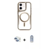 MARSİLYAN™- iPhone 11 Kılıf Yadigar Klasik Özel Seri - Siyah Joko Magic 5D Cam + Pers Alüminyum Kamera Lens - GI