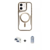 MARSİLYAN™- iPhone 11 Kılıf Yadigar Klasik Özel Seri - Siyah Joko Magic 5D Cam + Pers Alüminyum Kamera Lens - LT