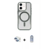 MARSİLYAN™- iPhone 11 Kılıf Yadigar Klasik Özel Seri - Siyah Joko Magic 5D Cam + Pers Alüminyum Kamera Lens - GI