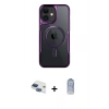 MARSİLYAN™- iPhone 11 Kılıf Yadigar Klasik Özel Seri - Siyah Joko Magic 5D Cam + Pers Alüminyum Kamera Lens - LT