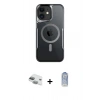 MARSİLYAN™- iPhone 11 Kılıf Yadigar Klasik Özel Seri - Siyah Joko Magic 5D Cam + Pers Alüminyum Kamera Lens - YL
