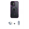 MARSİLYAN™- iPhone 11 Kılıf Yadigar Klasik Özel Seri - Siyah Joko Magic 5D Cam + Pers Alüminyum Kamera Lens - GI
