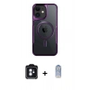MARSİLYAN™- iPhone 11 Kılıf Yadigar Klasik Özel Seri - Siyah Joko Magic 5D Cam + PVD Metal Kamera Lens - MI