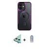 MARSİLYAN™- iPhone 11 Kılıf Yadigar Klasik Özel Seri - Siyah Joko Magic 5D Cam + Raze Metal Kamera Lens - MI