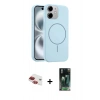 MARSİLYAN™- iPhone 11 Kılıf Yankı Form Serisi - Şeffaf 360 Full Body Arka Koruyucu + Pers Alüminyum Kamera Lens - KI