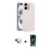 MARSİLYAN™- iPhone 11 Kılıf Yankı Form Serisi - Şeffaf 360 Full Body Arka Koruyucu + Pers Alüminyum Kamera Lens - LT
