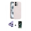 MARSİLYAN™- iPhone 11 Kılıf Yankı Form Serisi - Şeffaf 360 Full Body Arka Koruyucu + Raze Metal Kamera Lens - MR