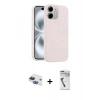 MARSİLYAN™- iPhone 11 Kılıf Yankı Form Serisi - Şeffaf Uv Polymer Nano Ekran Koruyucu + Pers Alüminyum Kamera Lens - LT