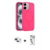 MARSİLYAN™- iPhone 11 Kılıf Yankı Form Serisi - Şeffaf Uv Polymer Nano Ekran Koruyucu + Pers Alüminyum Kamera Lens - LT