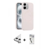 MARSİLYAN™- iPhone 11 Kılıf Yankı Form Serisi - Şeffaf Uv Polymer Nano Ekran Koruyucu + Raze Metal Kamera Lens - GS