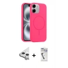 MARSİLYAN™- iPhone 11 Kılıf Yankı Form Serisi - Şeffaf Uv Polymer Nano Ekran Koruyucu + Raze Metal Kamera Lens - GS
