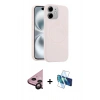 MARSİLYAN™- iPhone 11 Kılıf Yankı Form Serisi - Siyah 3D Antistatik Seramik Nano Ekran Koruyucu + Raze Metal Kamera Lens - SH