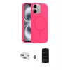 MARSİLYAN™- iPhone 11 Kılıf Yankı Form Serisi - Siyah 6D Antistatik Mat Seramik Hayalet Nano Ekran Koruyucu + Pers Alüminyum Kamera Lens - YL