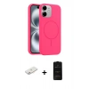 MARSİLYAN™- iPhone 11 Kılıf Yankı Form Serisi - Siyah 6D Antistatik Mat Seramik Hayalet Nano Ekran Koruyucu + Renkli Kamera Lens Koruma Cam - PE