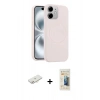 MARSİLYAN™- iPhone 11 Kılıf Yankı Form Serisi - Siyah 6D Mat Seramik Hayalet Nano Ekran Koruyucu + Renkli Kamera Lens Koruma Cam - YL