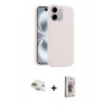 MARSİLYAN™- iPhone 11 Kılıf Yankı Form Serisi - Siyah Bilvis 3D Cam Ekran Koruyucu + Pers Alüminyum Kamera Lens - GD