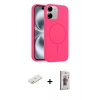 MARSİLYAN™- iPhone 11 Kılıf Yankı Form Serisi - Siyah Bilvis 3D Cam Ekran Koruyucu + Renkli Kamera Lens Koruma Cam - TU
